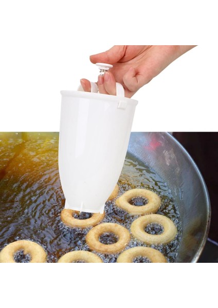 Taşınabilir Çörek Makinesi Çörek Kalıbı Kolay Hızlı Manuel Waffle Dağıtıcı Çörek Makinesi Arapça Waffle Plastik Hafif Derin Kızartma (Yurt Dışından) fiyatları