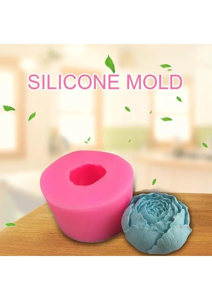 Çikolatalı Jöle Puding #aw Yapımı Için Yeni Çiçek Tomurcuğu Silikon Kalıp Dıy Üç Boyutlu Fondan Kalıp (Yurt Dışından)