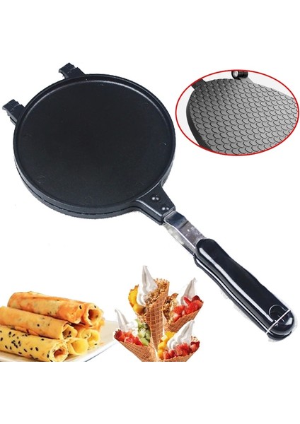 Yumurta Rulo Modu Stili Yumurta Rulo Modu Yapışmaz Omlet Waffle Pişirme Tavası Için Kek Alüminyum Alaşımlı Bakeware Çıtır Makinesi Omlet Kalıp Bakeware Aracı (Yurt Dışından)
