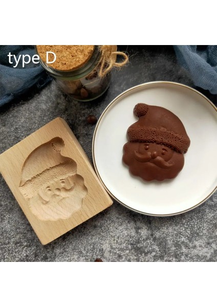 D2 Stili Yazın Ahşap Kurabiye Kalıbı Kesici Dıy Zencefilli Kurabiye Kalıpları Basın 3D Kek Kabartma Pişirme Kalıbı Gül Çiçek Kesici Fırın Aletleri (Yurt Dışından)