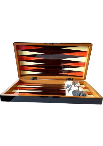 Premium Abanoz Desen Tavla Küçük Boy fiyatları