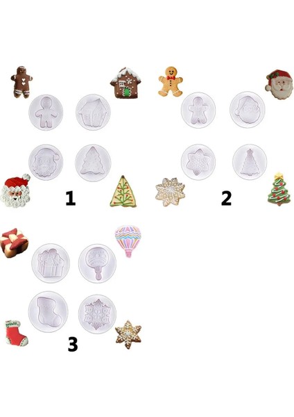 No.1 Tarzı Ute Noel Tarzı Bisküvi Kalıbı Noel Baba Bahar Kalıp Basın Kek Dekorasyon Dıy Pişirme Araçları Yeni Yıl Noel Hediyesi (Yurt Dışından) modelleri