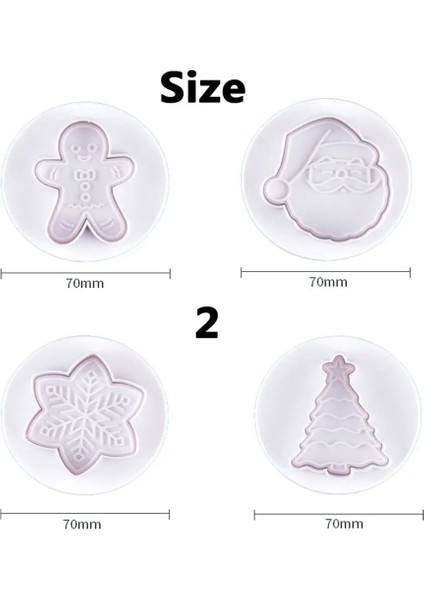 No.1 Tarzı Ute Noel Tarzı Bisküvi Kalıbı Noel Baba Bahar Kalıp Basın Kek Dekorasyon Dıy Pişirme Araçları Yeni Yıl Noel Hediyesi (Yurt Dışından) fırsatları