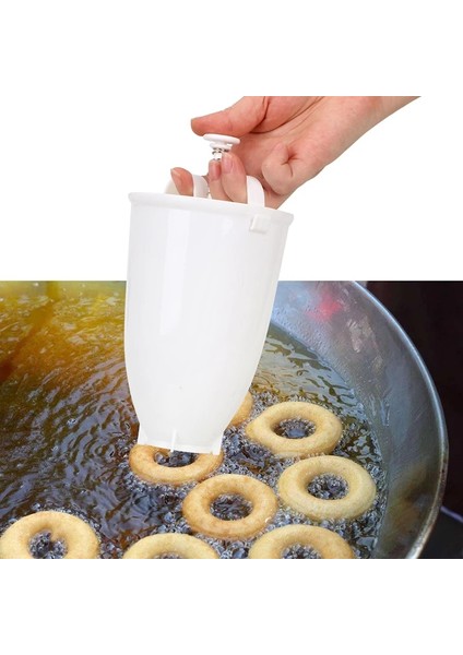 Bir Stil Çörek Kalıbı Diy Pişirme Araçları Sağımcı Pişirme Kalıbı Manuel Waffle Dağıtıcı Çörek Makinesi Kolay Hızlı Taşınabilir Çörek Makinesi (Yurt Dışından) fiyatları