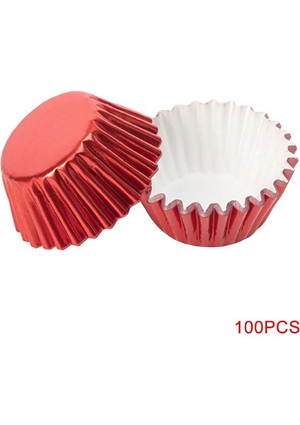 No.2 Tarzı Aper Cupcake Fincan Alüminyum Folyo Muffin Pişirme Fincanları Gömlekleri Cupcakes Kutu Konteyner Kek Kutusu Yumurta Tart Tepsisi (Yurt Dışından)