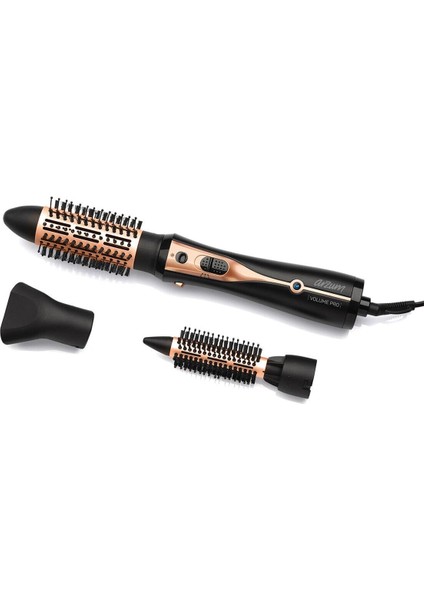 AR5063 Volume Pro Hava Üflemeli Saç Düzleştiricisi - Siyah