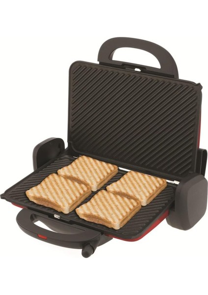 AR287 Tostani 1800 Watt Tost Makinası - Kırmızı