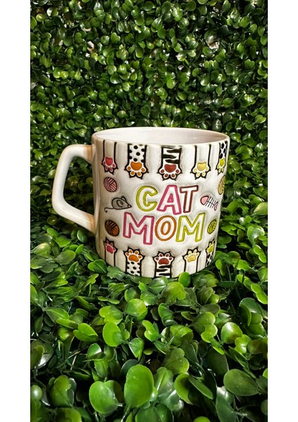 Cat Mom Kahve Bardağı 3D modelleri
