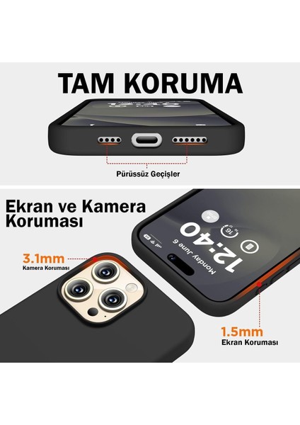 Apple iPhone Xs Max Lansman Içi Kadife Mikrofiber Kalp Desenli Kılıf A+ Deluxe Class - Krem