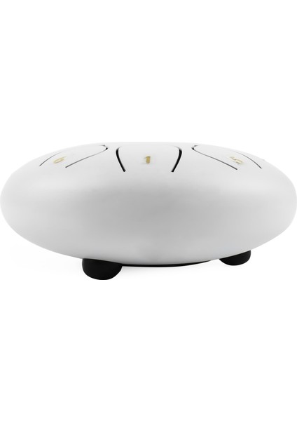 JTN-68 6 Inç 8 Ses Ton Çelik Handpan Tongue Drum Davulu - Beyaz modelleri