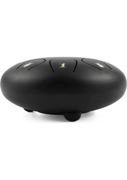 JTN-68 6 Inç 8 Ses Ton Çelik Handpan Tongue Drum Davulu - Siyah modelleri