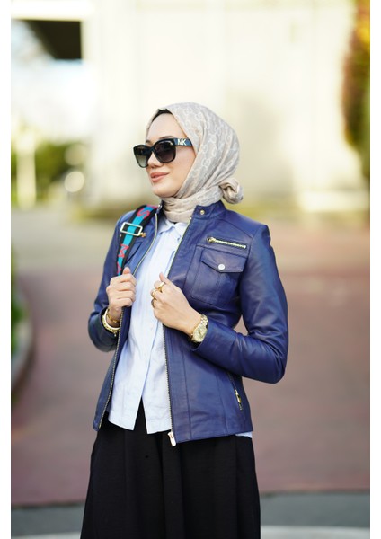 Ce-Yıl Kadın Deri Mont