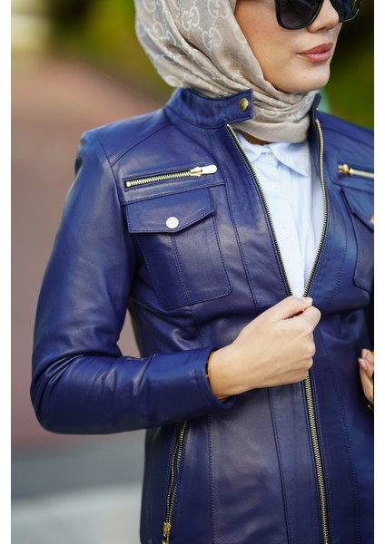 Ce-Yıl Kadın Deri Mont modelleri