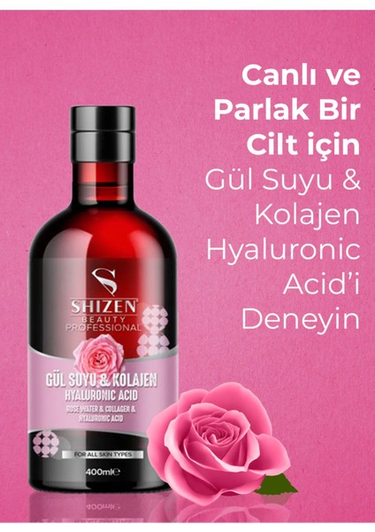 Beauty Professional Gül Suyu & Kolajen Hyaluronik Asit Tonik indirimleri