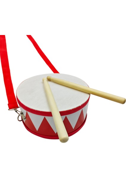JDT-2003 Ahşap Askılıklı Davul - 20 cm Orff - Ritim Aleti