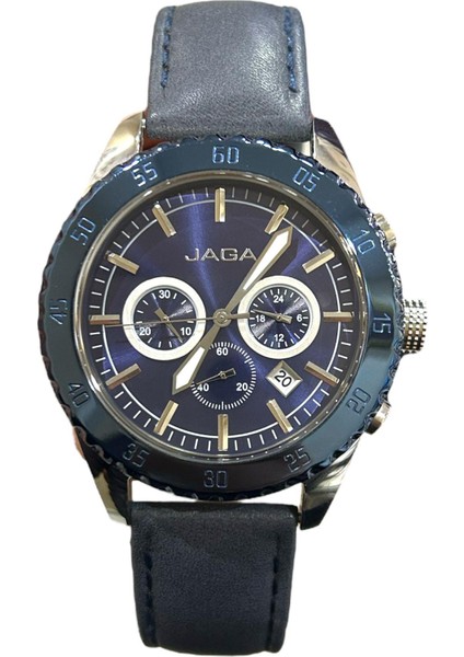 S06480PM-JG Deri Kordonlu Erkek Kol Saati