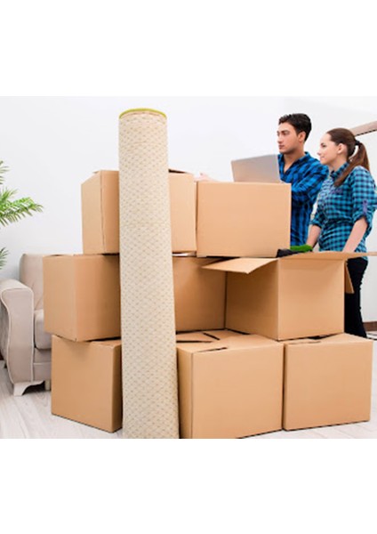 Boş Koli 10 Adet 50X30X30 Çift Oluklu Eşya Taşıma ve Saklama Boş Karton Koli