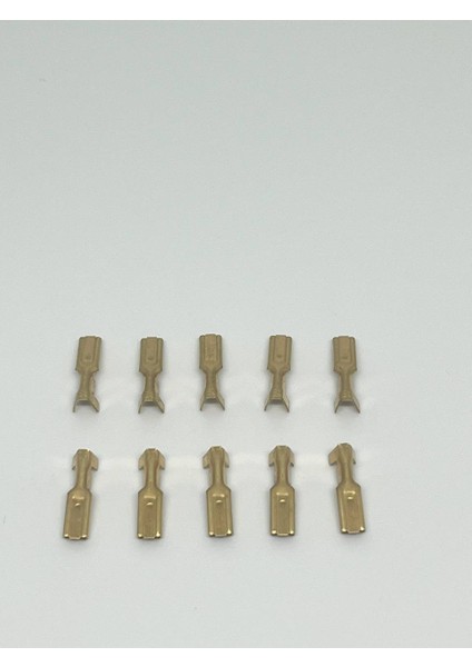 10 Adet 2,8mm Dişi Fiş Tırnaksız Terminal Kablo Ucu Sf1/2d