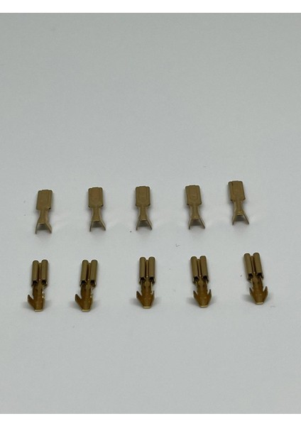 10 Adet 2,8mm Dişi Fiş Tırnaksız Terminal Kablo Ucu Sf1/2d