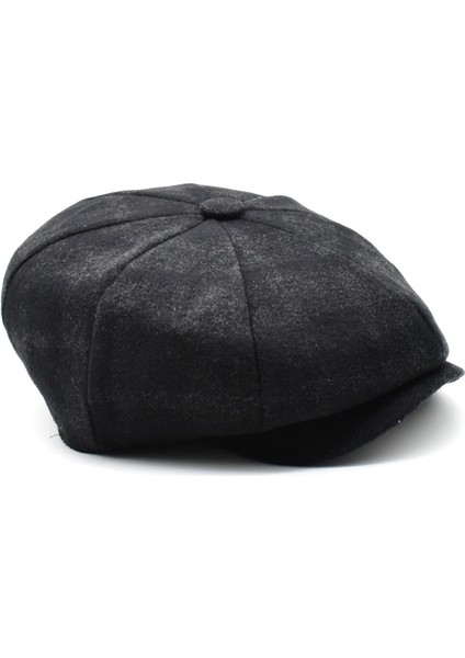 Erkek Ingiliz Kasket Füme Dokulu Newsboy Şapka modelleri
