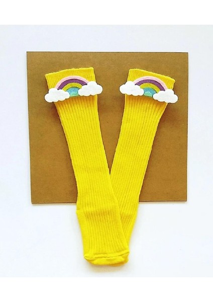 Gökkuşağı Dizaltı Çorap