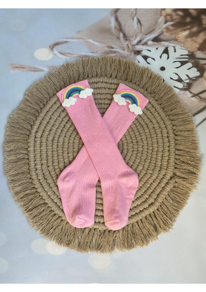 Gökkuşağı Dizaltı Çorap