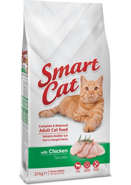 Tavuk Etli Yetişkin Kedi Maması 10 kg