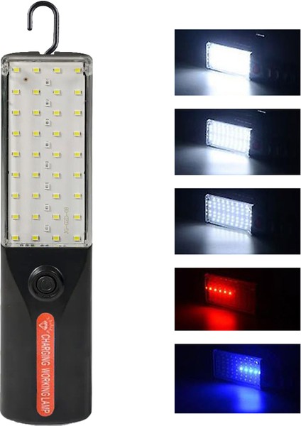 Powermaster PM-22004 44 Ledli Şarjlı Çalışma Lambası Byr [byrtek]