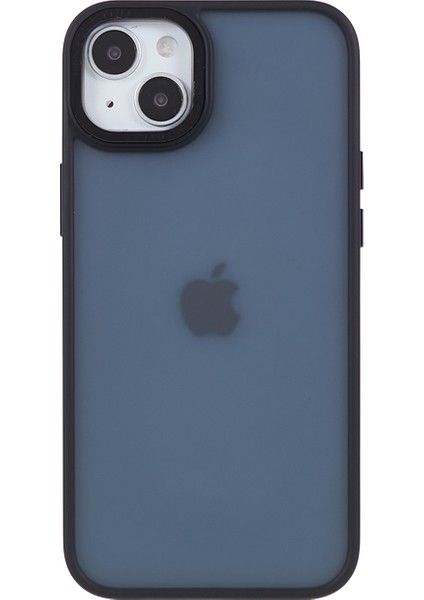iPhone15 Metal Lens Çerçeve Telefon Kılıfı Pc+Tpu Hibrit Şok Geçirmez Kapak Black (Yurt Dışından) fiyatları