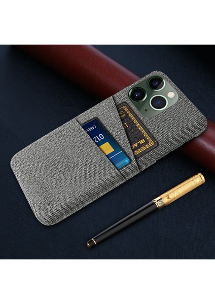 iPhone15 Pro Hard Pc+Bez Koruyucu Telefon Kılıfı Ikili Kart Tutucu Grey (Yurt Dışından) indirimleri