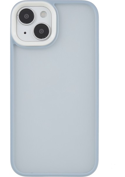 iPhone15 Şok Geçirmez Telefon Kılıfı Şeker Renk Tpu+Akrilik Cilt Touch Cover-Blue (Yurt Dışından) fiyatları