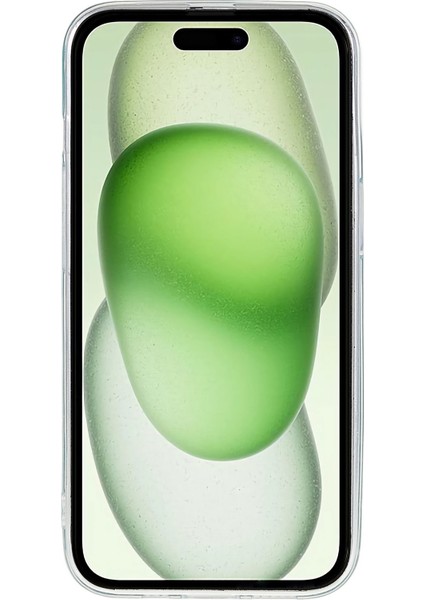 iPhone15 Plus Case Starry Sky Sparkle Epoxy Yumuşak Tpu Telefon Kapak Yeşil (Yurt Dışından)