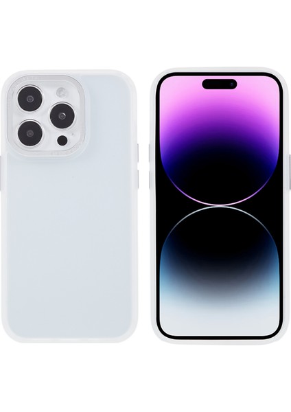iPhone15 Pro Pc+Tpu Telefon Kasası Metal Lens Çerçevesi Çizelge Karşıtı Kapak Teslimat Anti (Yurt Dışından)