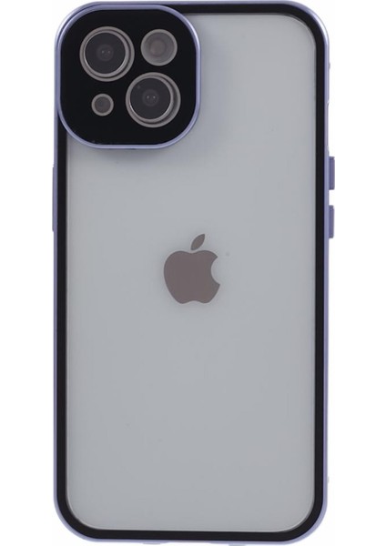iPhone14 Plus Artı Manyetik Adsorpsiyon Metal Çerçeve Mavisi ile Çift Taraflı Temperli Cam Telefon Kasası (Yurt Dışından)