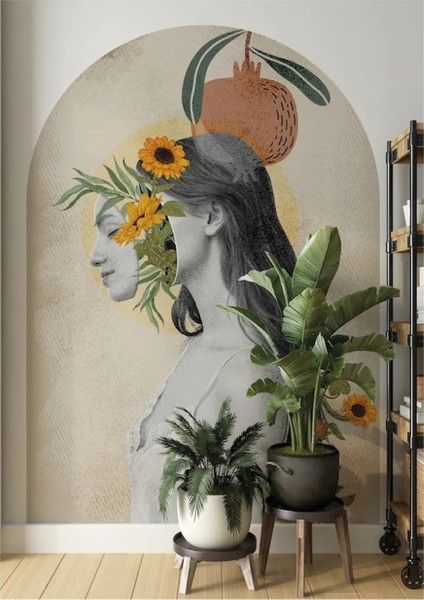 Bohem Woman Duvar Stickeri