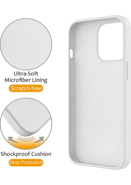 İPhone 14 Pro Max Kickstand Case PC+Silikon Kapağı Magsafe-White ile Uyumlu (Yurt Dışından) fırsatları