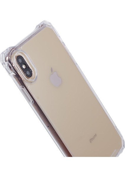 Apple iPhoneX/xs 5.8 Inç Cep Telefonu Kılıfı Çekmeye Dayanıklı Tpu+Akrilik Kapak (Büyük Arka Lens Deliği) -Transparent (Yurt Dışından) indirimleri