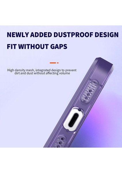 Apple iPhone14 Pro Slim Case Pc+Tpu Mat Telefon Kapağı Cam Lensli Film-Beyaz (Yurt Dışından) fırsatları
