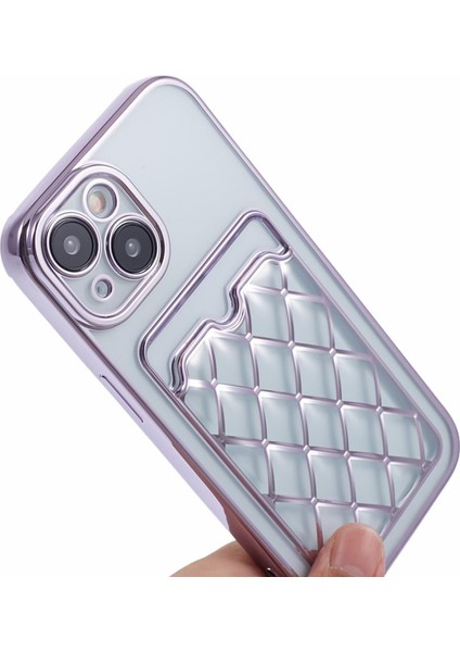 Apple iPhone13 Için Jj Serisi 6.1 Inç Tpu Kasası Elektrküze Anti-Çizelge Kartı Yuvası Koruyucu Kapak Morası (Yurt Dışından) fırsatları
