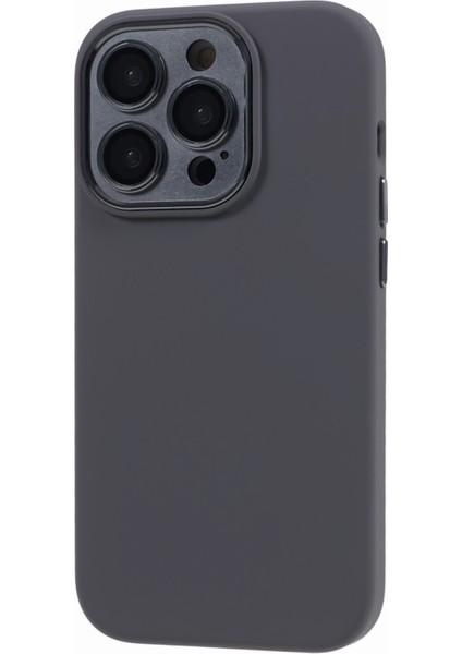 Apple iPhone13 Pro 6.1 Inç Metal+Temsilli Cam Lens Koruma Sıvı Silikon+Pc Telefon Kılıfı (Yurt Dışından)