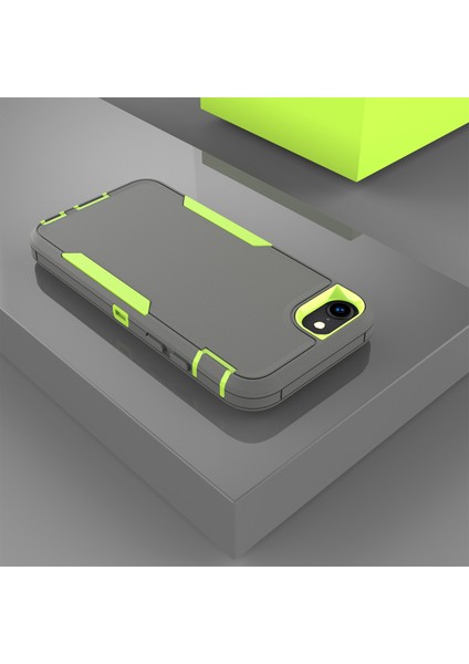 Apple iPhone6/7/8 Için 4.7 Inç/se (2022) Case Tpu+Pc Telefon Koruyucusu Desteği Manyetik Araba Montajı/yeşil (Yurt Dışından)