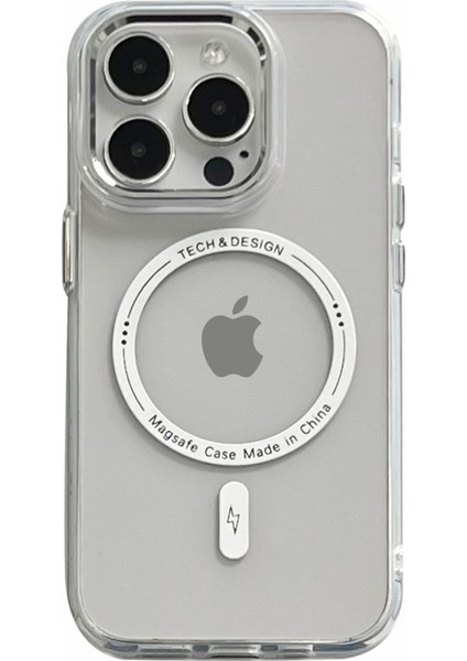Tpu+Pc Cep Telefonu Apple iPhone13 Pro 6.1 Inç Için Magsafe-Tövbe ile Uyumlu Net Kılıf (Yurt Dışından)