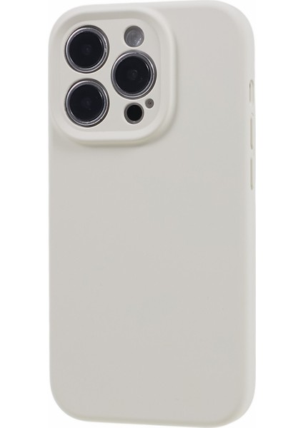 Apple iPhone15 Pro-Çizgi Anti Kesik Kesik Telefon Kapak-Beyaz Için Sıvı Silikon+Pc Telefon Kılıfı (Yurt Dışından) modelleri