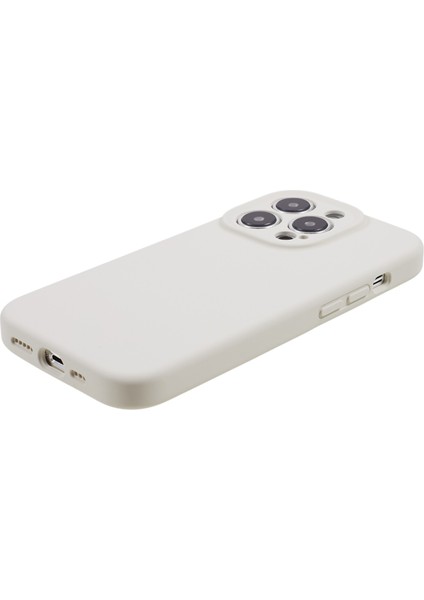 Apple iPhone15 Pro-Çizgi Anti Kesik Kesik Telefon Kapak-Beyaz Için Sıvı Silikon+Pc Telefon Kılıfı (Yurt Dışından) fırsatları