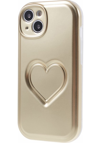 Apple iPhone14 Case Imd 3D Effect Love Heart Phone Tpu Kapak-Sold (Yurt Dışından) fiyatları