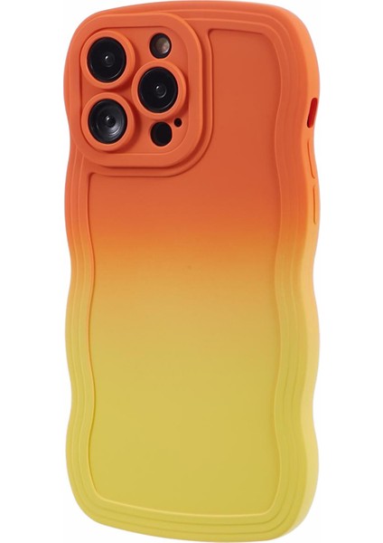Apple iPhone12 Pro 6.1 Inç Kasa Yumuşak Tpu Wave Edge Akıllı Telefon Kapak-Yorum+Sarı Için Jtw Serisi (Yurt Dışından)