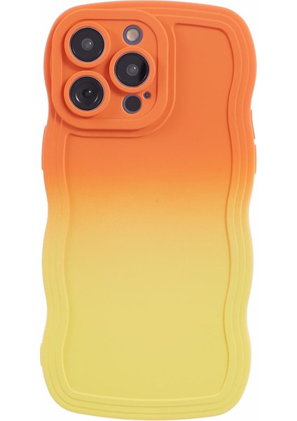 Apple iPhone12 Pro 6.1 Inç Kasa Yumuşak Tpu Wave Edge Akıllı Telefon Kapak-Yorum+Sarı Için Jtw Serisi (Yurt Dışından)