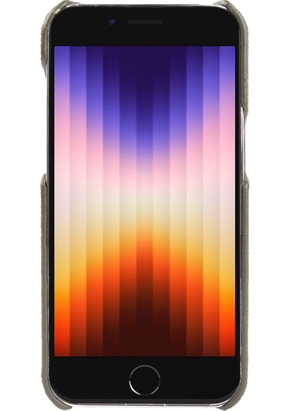 Apple iPhone7/8/se (2020)/SE (2022) Için Eksik Kapak Gerçek Inek Deri+Pc Kabuk Litchi Dokusu Manyetik Telefon Vaka-Yeşil (Yurt Dışından) modelleri