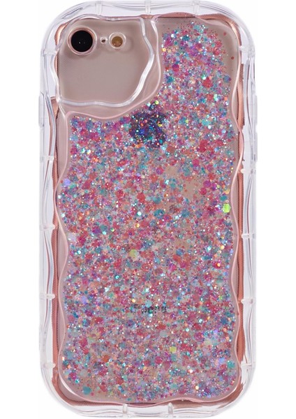 Apple iPhone7/8 Için Jtw Serisi (Case Glitter Sequins Telefon Geri Kapak Pembe (Yurt Dışından) modelleri