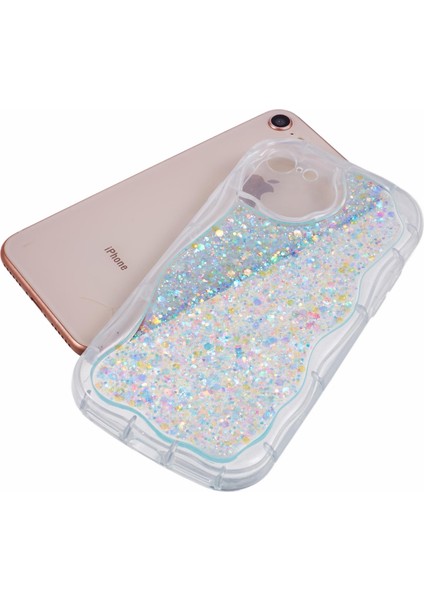 Apple iPhone7/8 Için Jtw Serisi (Case Glitter Sequins Telefon Geri Kapak Baby Blue (Yurt Dışından) modelleri